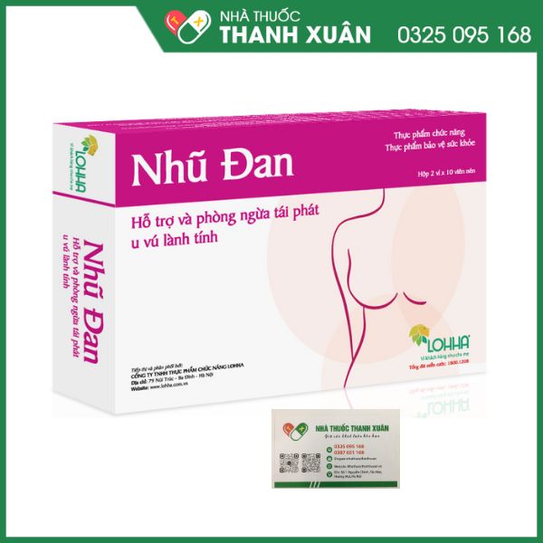 Nhũ Đan - Hỗ trợ làm chậm sự phát triển u xơ tuyến vú